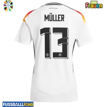 Deutschland Thomas Muller #13 Heimtrikot Frauen EM 2024 Kurzarm
